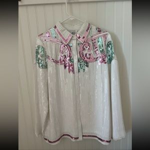 Sequin oversized top from VICI DOLLS